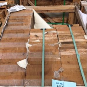 PALLET OF 76 PCS 600X250X30 SANDSTONE COFFEE POOL COPING/STAIR TREADS