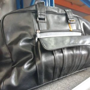 BRAND NEW CAARELS TRAVEL BAG WITH DUST COVER - MIDNIGHT