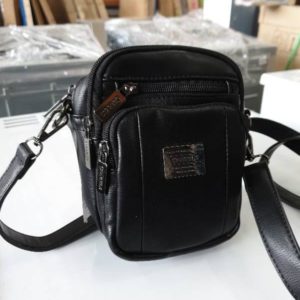 BRAND NEW CAARELS CROSS BODY BAG WITH DUST COVER - BLACK