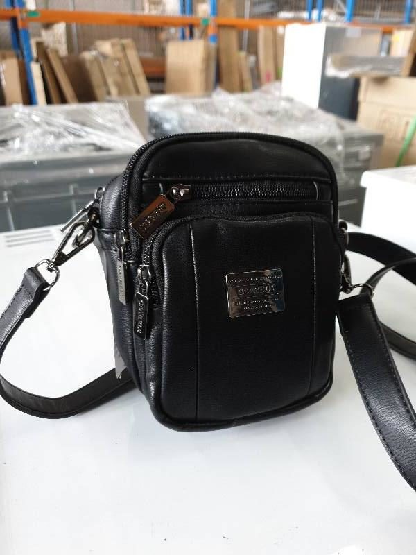 BRAND NEW CAARELS CROSS BODY BAG WITH DUST COVER - BLACK