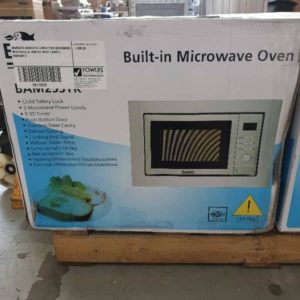 BAUMATIC BAM253TK CONVECTION MICROWAVE WITH GRILL & TRIM KIT WITH 3 MONTH WARRANTY