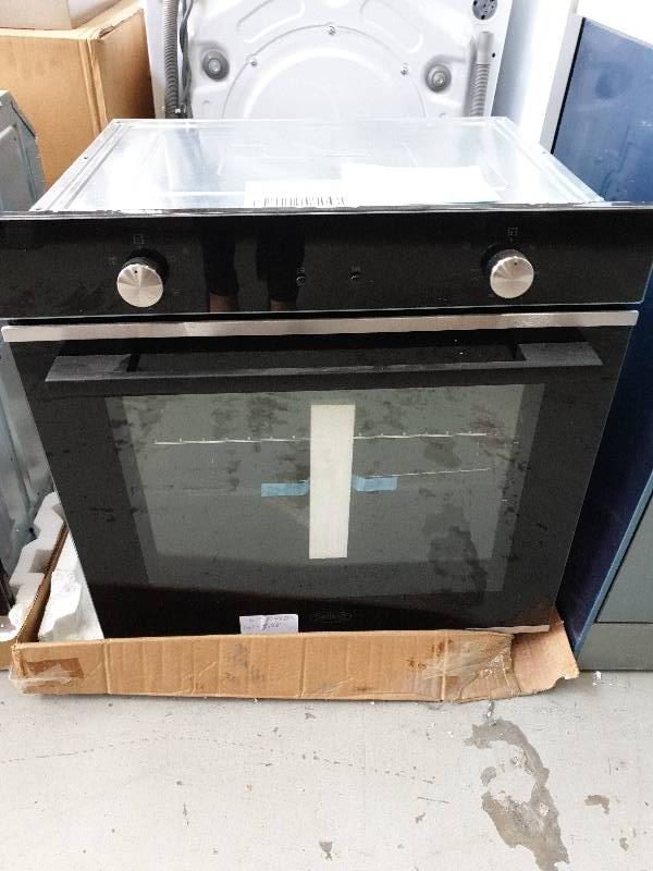 BELLING 600MM BLACK ELECTRIC OVEN IB605FT WITH 5 COOKING FUNCTIONS WITH 3 MONTH WARRANTY