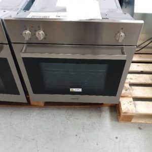 EURO ES600MSX 600MM ELECTRIC OVEN ITALIAN MADE WITH TRIPLE GLAZED DOOR 7 MULTIFUNCTION OVEN DEO7590 WITH 3 MONTH WARRANTY RRP$644