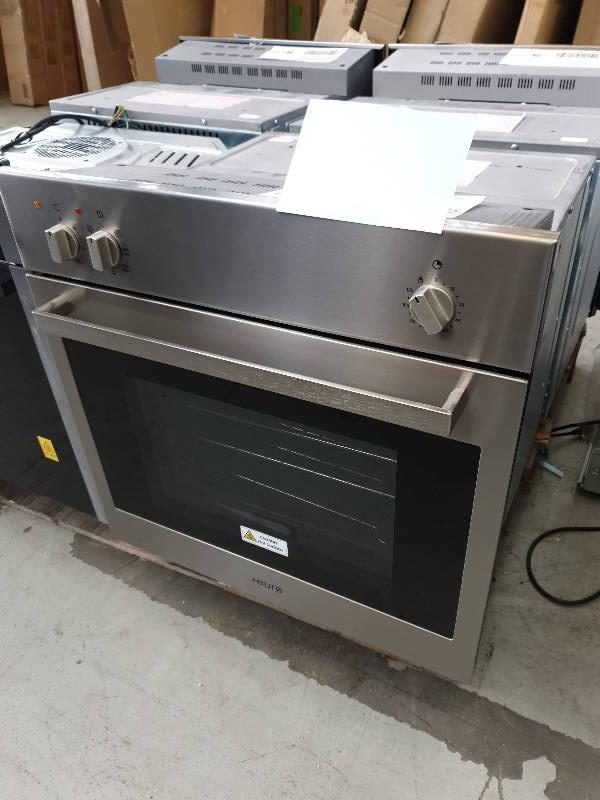 EURO ES600MSX 600MM ELECTRIC OVEN ITALIAN MADE WITH TRIPLE GLAZED DOOR 7 MULTIFUNCTION OVEN DEO7591 WITH 3 MONTH WARRANTY RRP$644