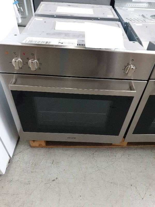 EURO ES600MSX 600MM ELECTRIC OVEN ITALIAN MADE WITH TRIPLE GLAZED DOOR 7 MULTIFUNCTION OVEN DEO7592 WITH 3 MONTH WARRANTY RRP$644