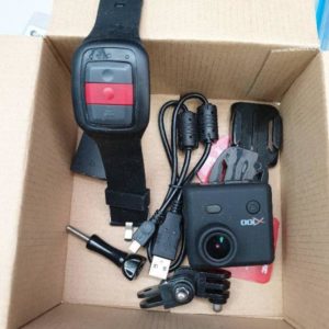 RETAIL RETURNS - KAISER BAAS X100 4K ACTION CAMERA SOLD AS IS NO WARRANTY