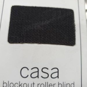 CASA BLOCK OUT ROLLER BLIND 150CMX210CM - CHARCOAL