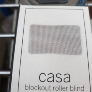 CASA BLOCK OUT ROLLER BLIND 150CMX210CM - GREY