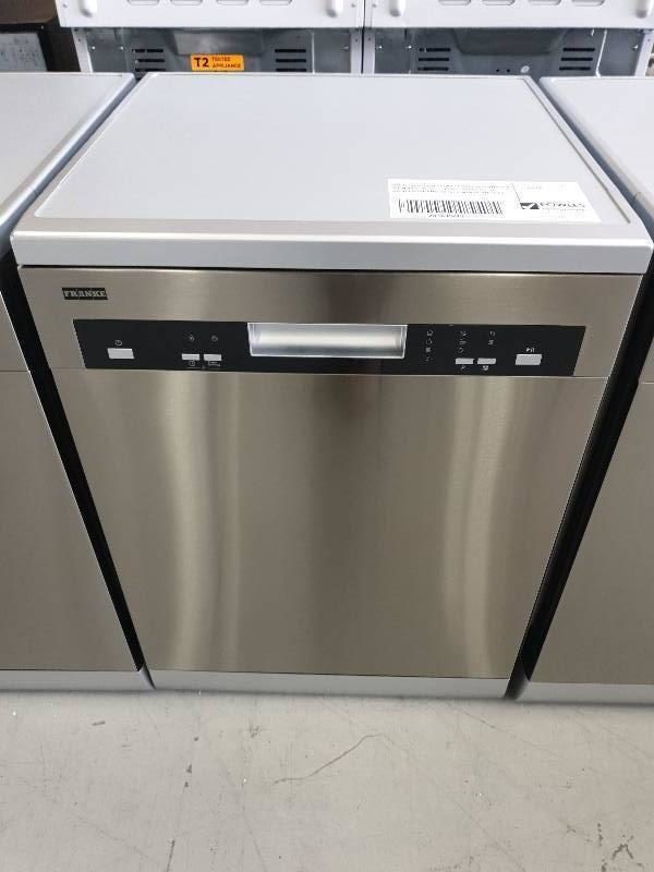 BRAND NEW EX DISPLAY FRANKE DISHWASHER FCDW60FS WITH 14 PLACE SETTINGS 7 WASH PROGRAMS WITH 6 MONTH WARRANTY