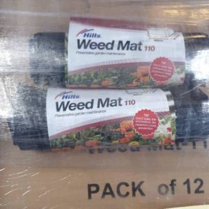 MIXED PALLET OF ASST'D GOODS INCL- MOSTLY WEED MAT