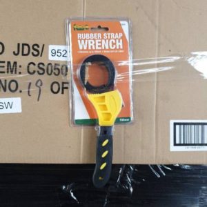 MIXED PALLET OF ASST'D GOODS INCL- RUBBER STRAP WRENCHES