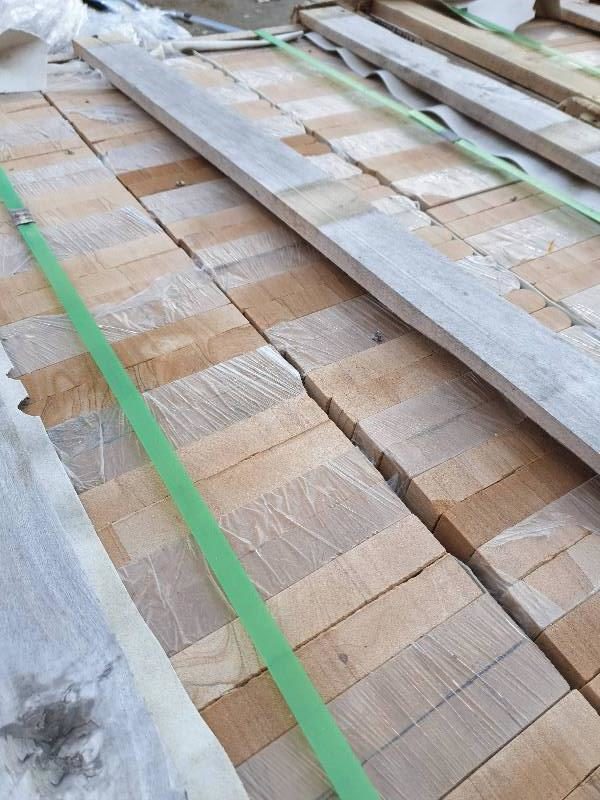 PALLET OF 100 PCS 600X250X30 SANDSTONE COFFEE POOL COPING/STAIR TREADS