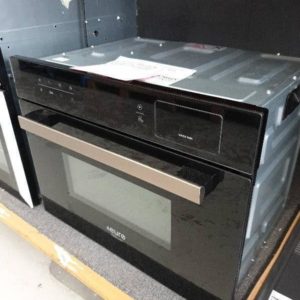 EX DISPLAY EV45STB COMBINATION STEAM OVEN COMPACT OVEN TOUCH CONTROL BLACK GLASS WITH 6 MONTH WARRANTY DEO7651