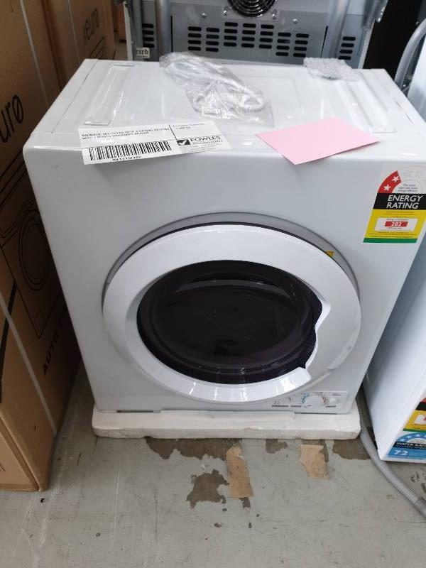 BAUMATIC 4KG DRYER WITH 4 DRYING OPTIONS WITH 3 MONTH WARRANTY BD45KG