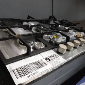 EUROMAID CF7GS 5 BURNER GAS COOKTOP WITH CENTRAL WOK WITH 3 MONTH WARRANTY