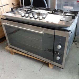 EX DISPLAY ELFA 900MM ELECTRIC OVEN WITH 900MM GAS COOKTOP WITH 3 MONTH WARRANTY