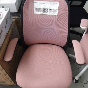 NEW PINK/BLACK OFFICE CHAIR