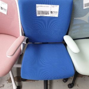 NEW BLUE COMMERCIAL QUALITY OFFICE CHAIR