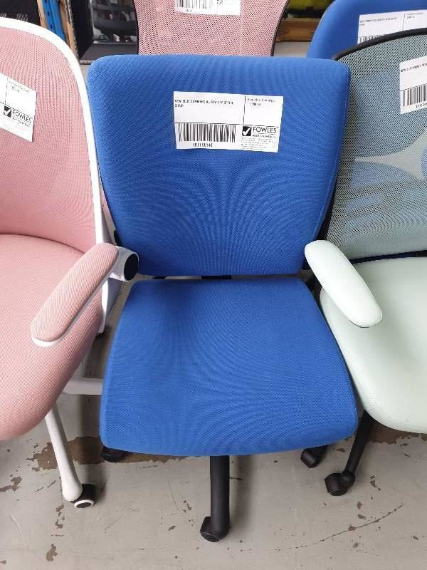 NEW BLUE COMMERCIAL QUALITY OFFICE CHAIR