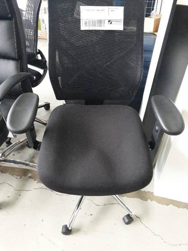 NEW COMMERCIAL QUALITY BLACK OFFICE CHAIR