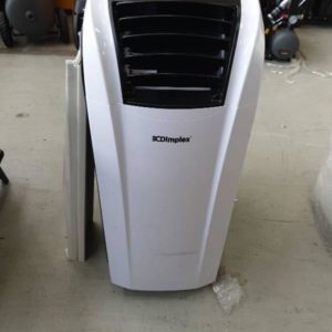 EX DISPLAY DIMPLEX DIMC12RC PORTABLE REVERSE CYCLE AIRCON WITH DEHUMIDIFIER AND SELF EVAPORATIVE SYSTEM WITH 12 MONTH WARRANTY RRP$999