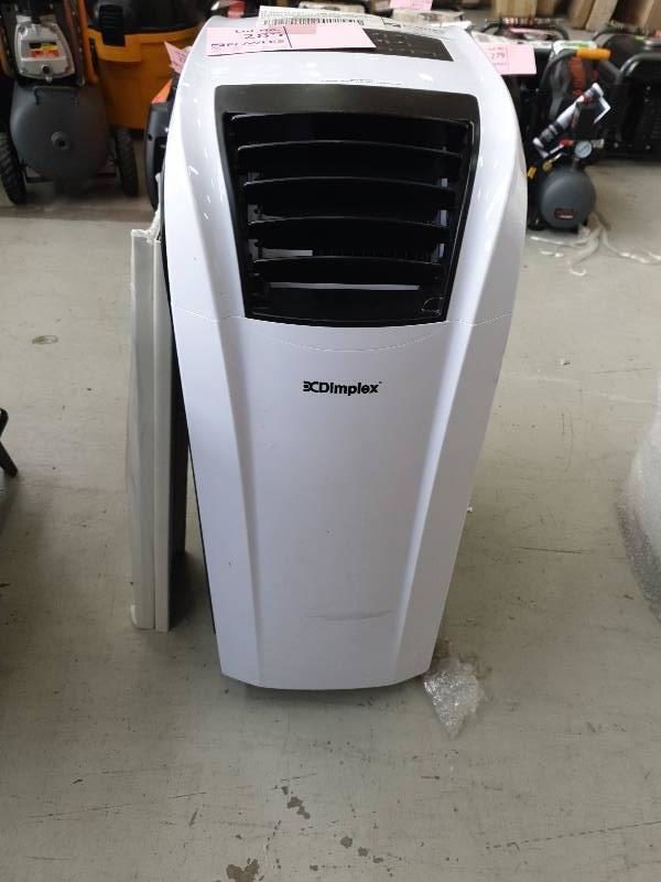 EX DISPLAY DIMPLEX DIMC12RC PORTABLE REVERSE CYCLE AIRCON WITH DEHUMIDIFIER AND SELF EVAPORATIVE SYSTEM WITH 12 MONTH WARRANTY RRP$999
