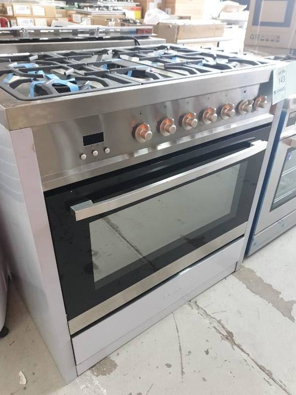 EUROMAID EGE9TS 900MM FREESTANDING OVEN WITH GAS COOKTOP WITH 3 MONTH WARRANTY