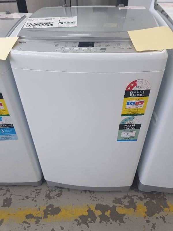 HAIER TOP LOAD WASHING MACHINE 7KG HWT70AW1 WITH 30 DAY WARRANTY RRP$649