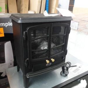 DIMPLEX TANGO 2KW PORTABLE ELECTRIC FIRE WITH OPTIFLAME LOG EFFECT WITH 3 MONTH WARRANTY RRP$279