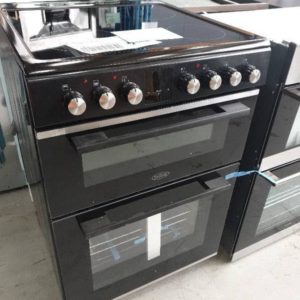 BELLING 60CM FREESTANDING DOUBLE OVEN WITH CERAMIC COOKTOP BFS60DOCER WITH 3 MONTH WARRANTY