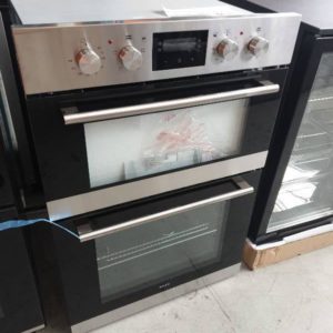 EX DISPLAY EURO EO8060DX 60CM DOUBLE OVEN WITH 3 MONTH WARRANTY RRP$1139 DEO7672