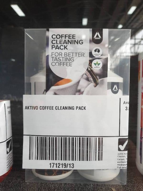 AKTIVO COFFEE CLEANING PACK