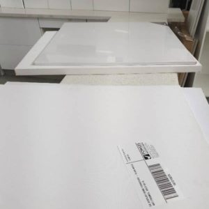 EX DISPLAY HOME FURNITURE - PLAIN WHITE ART FRAMES SOLD AS IS