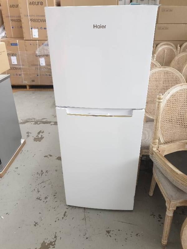 HAIER 221LITRE WHITE TOP MOUNT FRIDGE HRF220TW FROST FREE WITH HUMIDITY CONTROLLED CRISPERS ORP$599 WITH 30 DAY WARRANTY