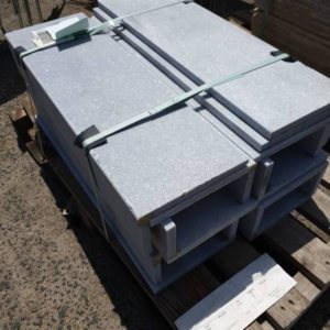 PALLET OF MARBLE COPING/STAIRS TREAD 800X250X20 DROP 130 11 PIECES DEC01-7