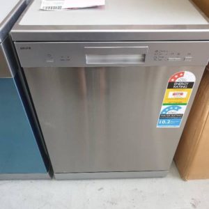 EX DISPLAY EURO EDV604SS 60CM DISHWASHER WITH 12 PLACE SETTINGS 4 PROGRAMS DEO 7789 WITH 3 MONTH WARRANTY