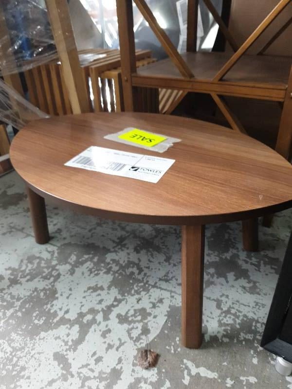 EX FURNITURE HIRE - SMALL COFFEE TABLE SOLD AS IS