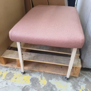 EX FURNITURE HIRE - PINK STOOL SOLD AS IS