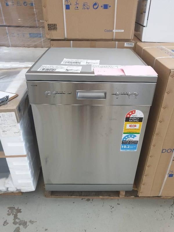 NEW EURO PR60DW4S 600MM PRIMERA DISHWASHER 4 WASH PROGRAMS DELAY START WITH 2 LEVEL HEIGHT ADJUST TOP BASKET 12 PLACE SETTING WITH 3 STAR ENERGY RATING WITH 2 YEAR WARRANTY