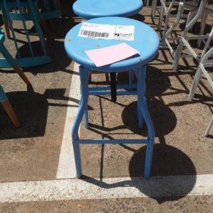 EX HIRE - BLUE STOOL SOLD AS IS