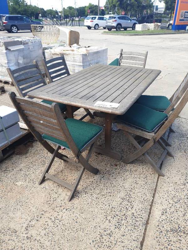 Second Hand Furniture Outdoor Setting, Outdoor Furniture Auction