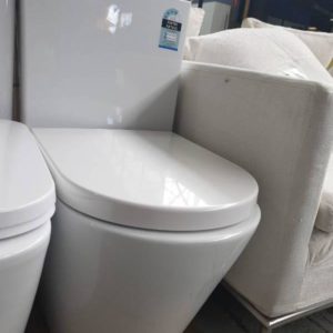 K104 BACK TO THE WALL TOILET SUITE 2 BOXES ON PICK UP