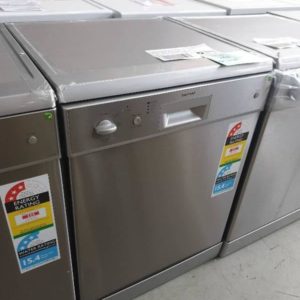 EX DISPLAY EUROMAID DC14S 60CM S/STEEL DISHWASHER DC14S WITH 14 PLACE SETTINGS TRIPLE SPRAYER HEAVY DUTY SLIDE OUT BASKETS RRP$499 WITH 3 MONTH WARRANTY