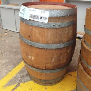 EX HIRE - TALL WINE BARRELL SOLD AS IS