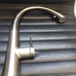 FRANKE ZOE PULL OUT KITCHEN TAP WITH LIGHT RRP$1511 WITH 12 MONTH WARRANTY