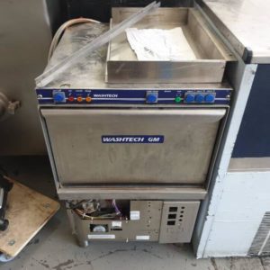 SECOND HAND COMMERCIAL CATAERING WASHTEC GL5 GLASS WASHER UNDER COUNTER SOLD AS IS