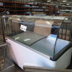 SECOND HAND COMMERCIAL CATERING - CRUSADER FREEZER DISPLAY SOLD AS IS