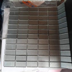 RIVA SILVER MOSAIC TILE SOLD BY THE BOX