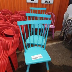 EX HIRE - BLUE CHAIR SOLD AS IS