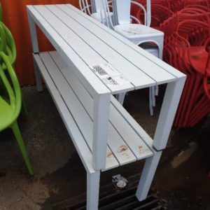 EX HIRE - WHITE BENCH SEAT SOLD AS IS